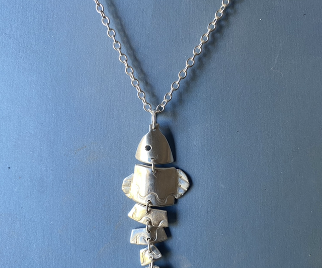 Pendentif Poisson articulé