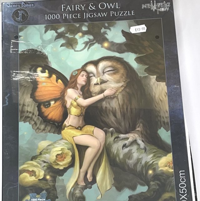 James Ryman Jigsaw Puzzle - Fairy &amp; Owl
