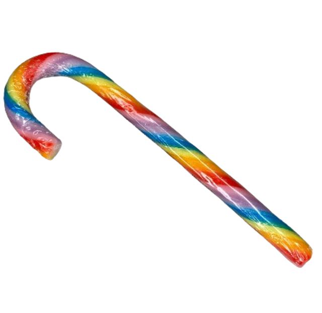 Candy Canne Raimbow 12G Piece