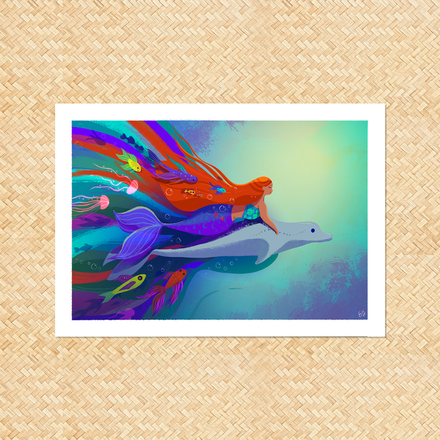 Print Déesse de l'Océan