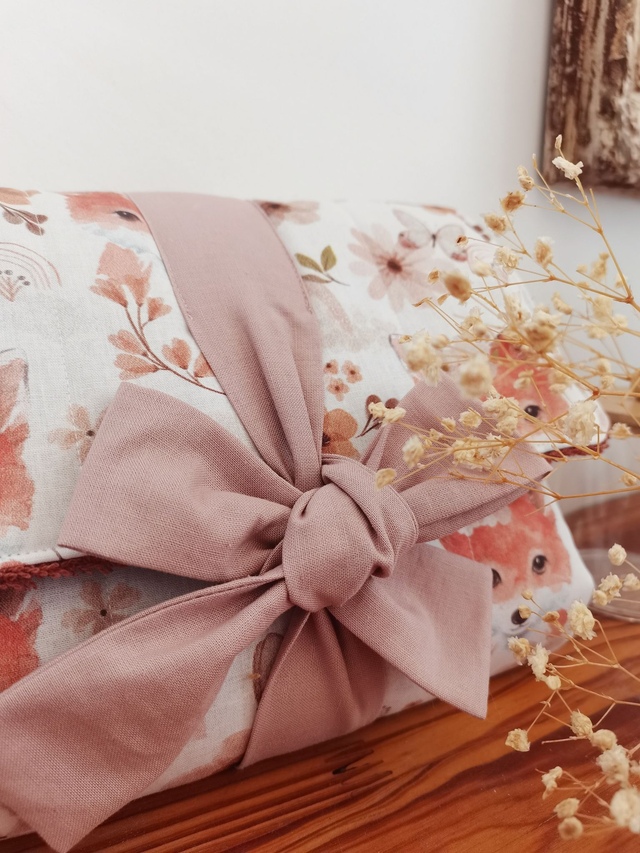 Tapis de change nomade Moka Terracotta