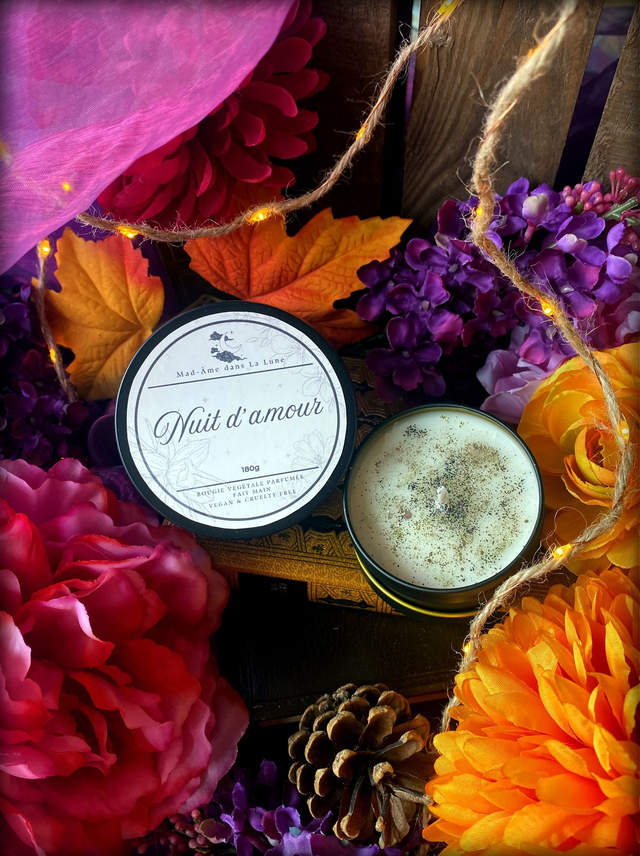 Bougie parfumée Nuit d'amour