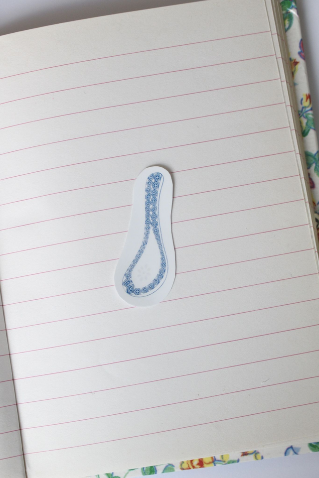 Sticker « Cuillère porcelaine »  