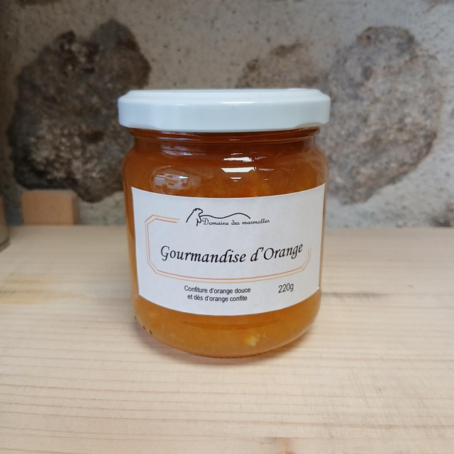 Confiture de oranges 220g Haute Loire 