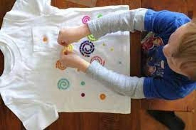 Designing and making glow in the dark T-shirts