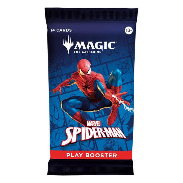 Magic the Gathering Marvel&#039;s Spider-Man Play Booster- Trading Cards