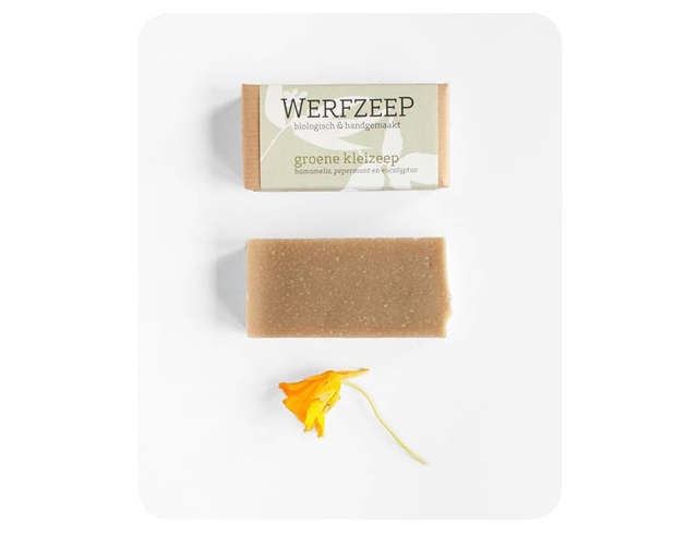 [Werfzeep] Werfzeep Groene Klei  - 100 gr Groene Klei