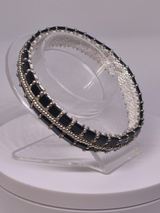 Bracelet bangle miyuki et tila