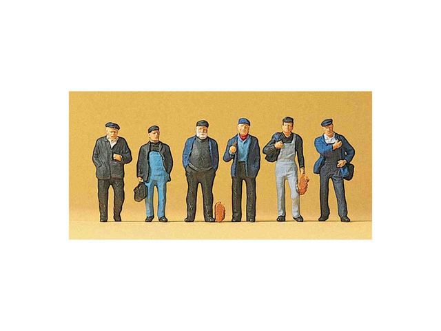 ouvriers et dockers preiser 10350 H0