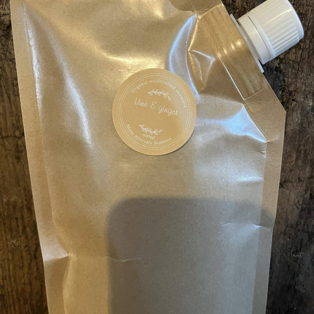 Lime and ginger wildcrafted Seamoss