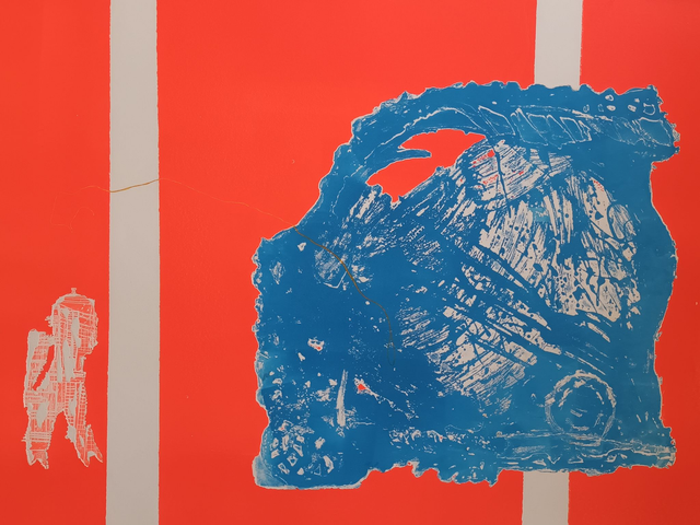 &#039;Man &amp; Car&#039; by Jude Montague edition of one.