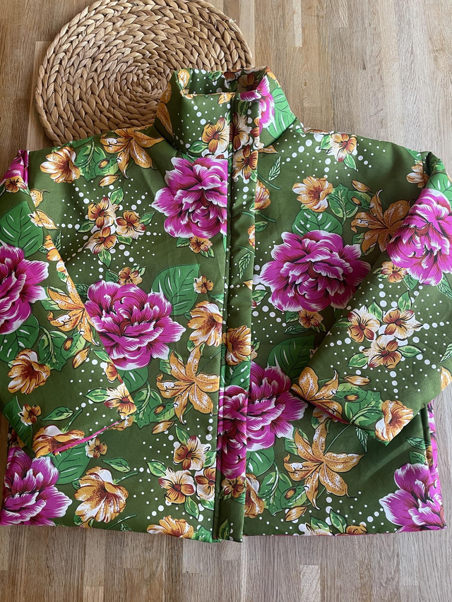 Tropicana Flor do dia Oliva jacket