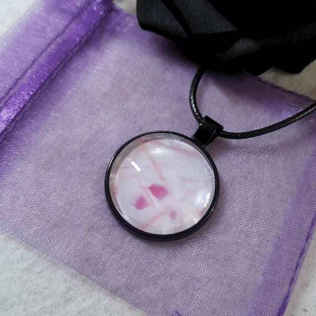 ECLOSION ROSEE - Collier - Métal noir