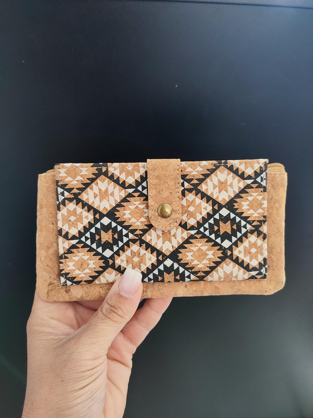 Cork portefeuille mosaïques 