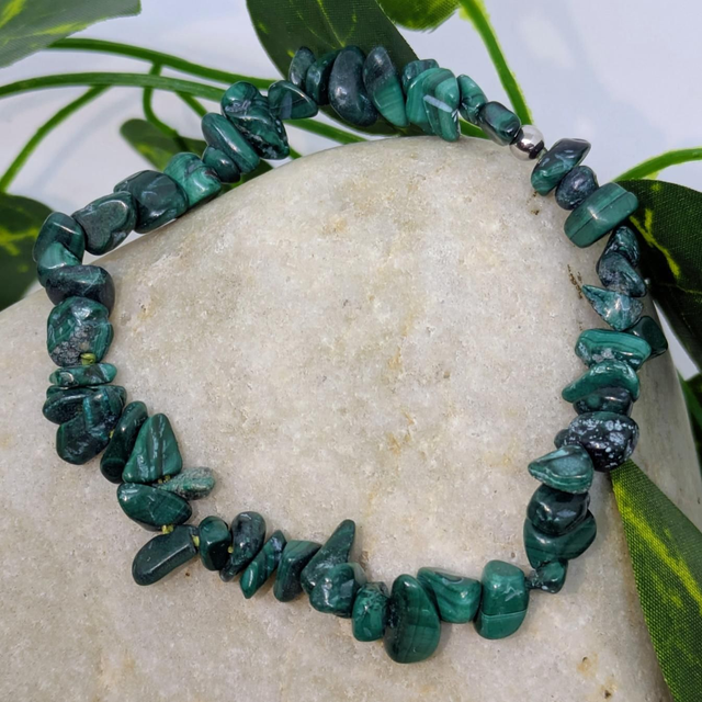 Bracelet "Malachite" baroque BR-223