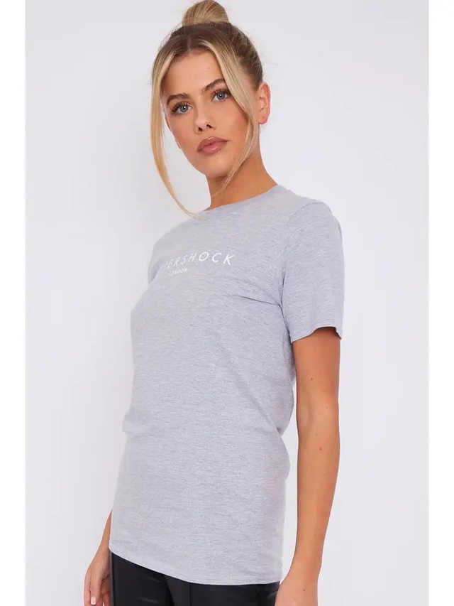 Aftershock London Logo T-Shirt - Grey