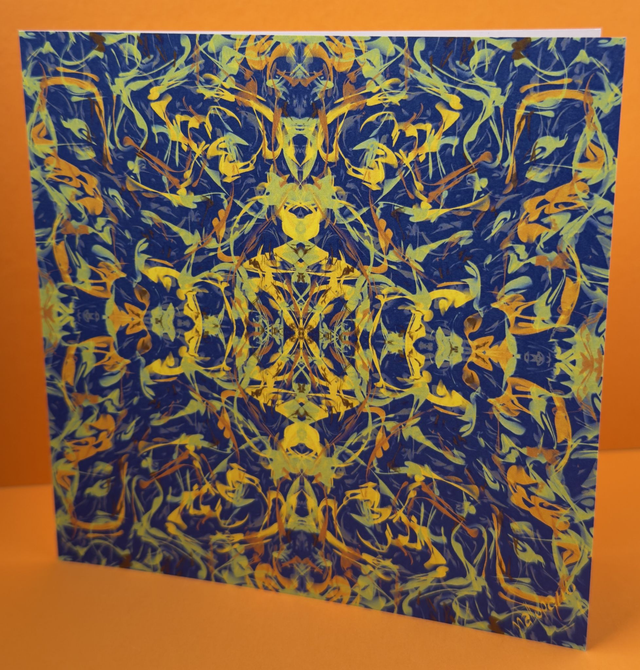 mi da fastidio 1 - karte mit einlageblatt und couvert