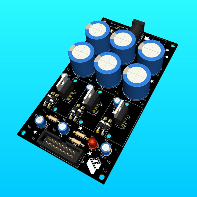  Eurorack Power Supply DIY Kit/PCB +12V/-12V/+5V