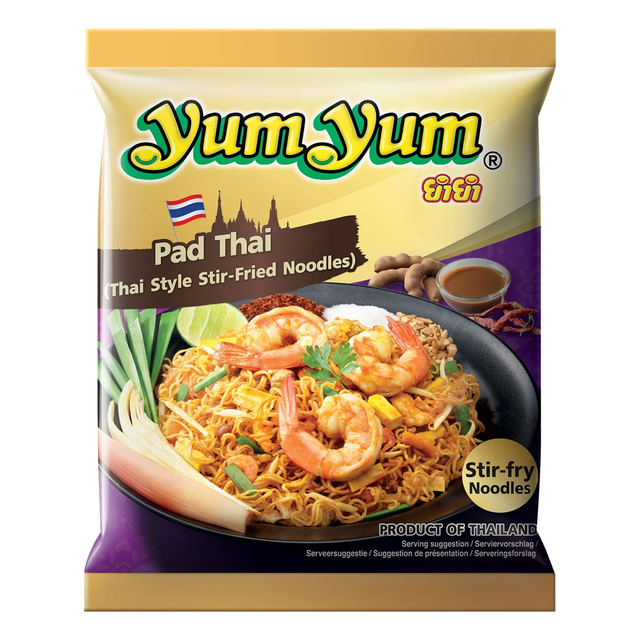 Nouilles pad thaï crevette YUM YUM 100g