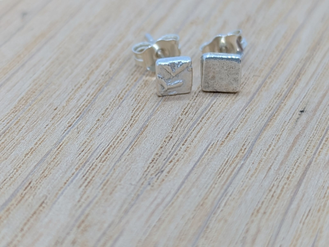 Small Square Earrings