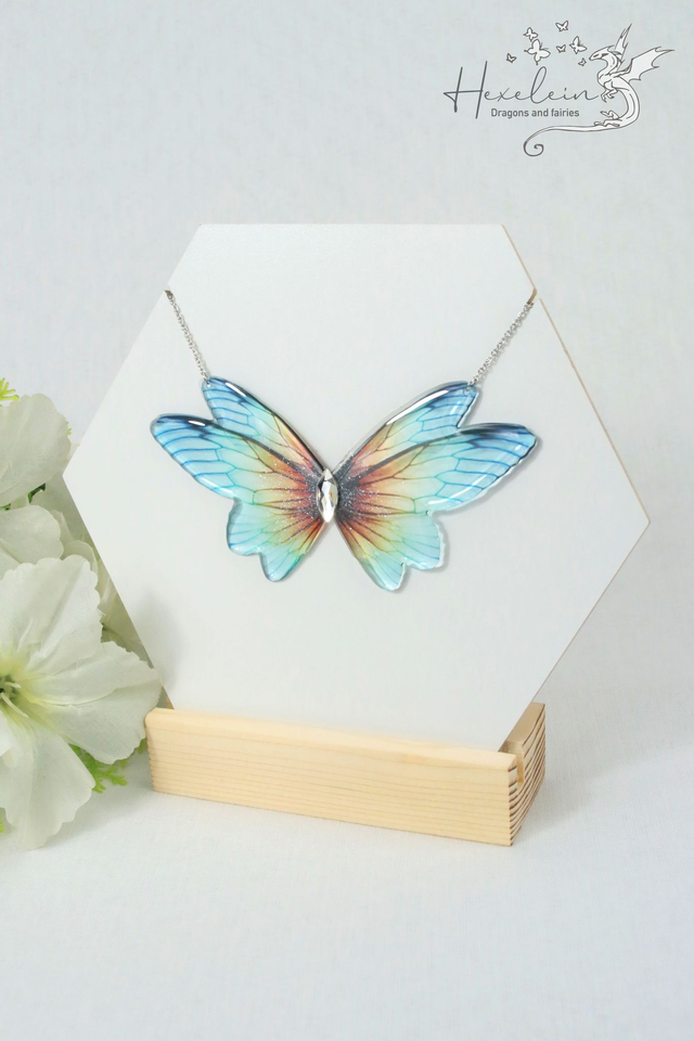 Sunset fairy necklace