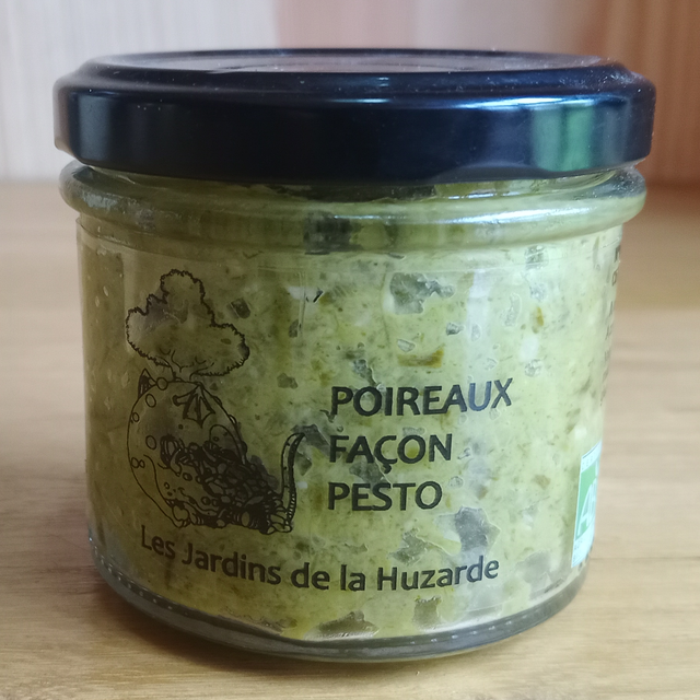 Poireau façon pesto 