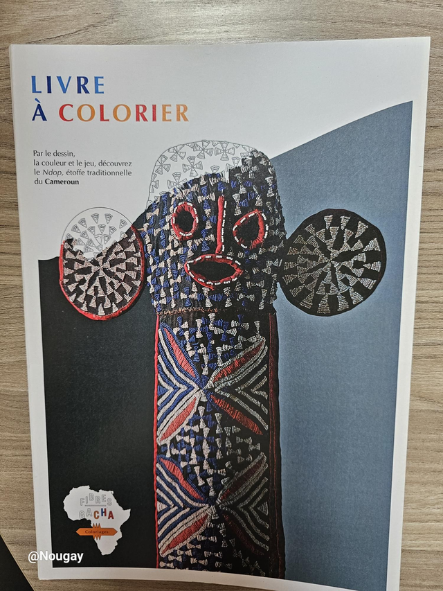 Livre à colorier fibres Gacha