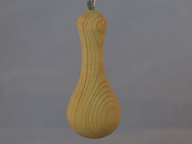 Druppel sleutelhanger - vuren