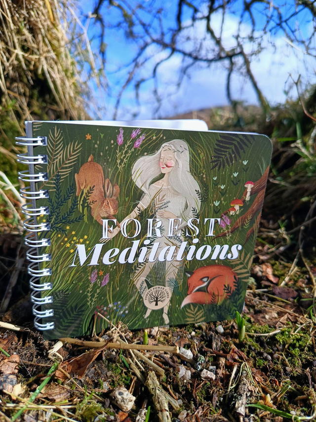 Forest Meditations: a deck that supports the Japanese practice of shinrin yoku (forest bathing) * by Moc Lasu