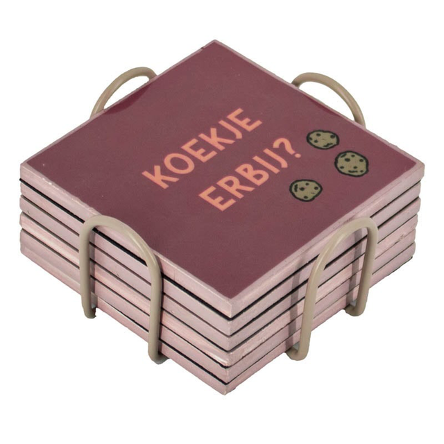 Onderzetters 'koekje erbij'
