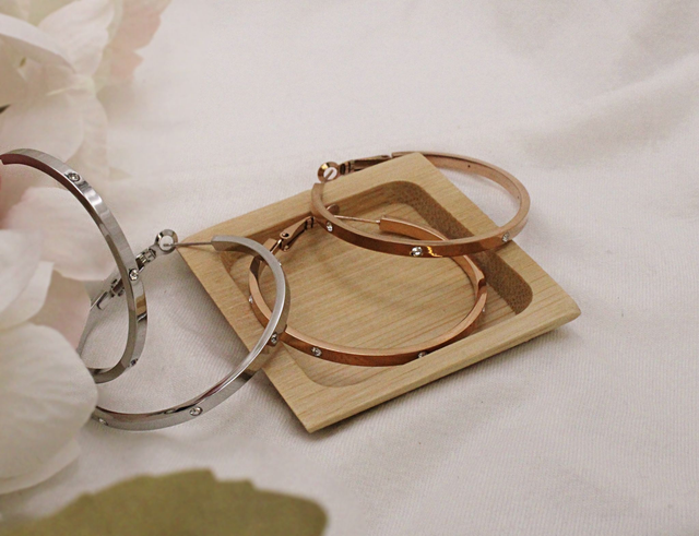 Orecchini Hoop argento