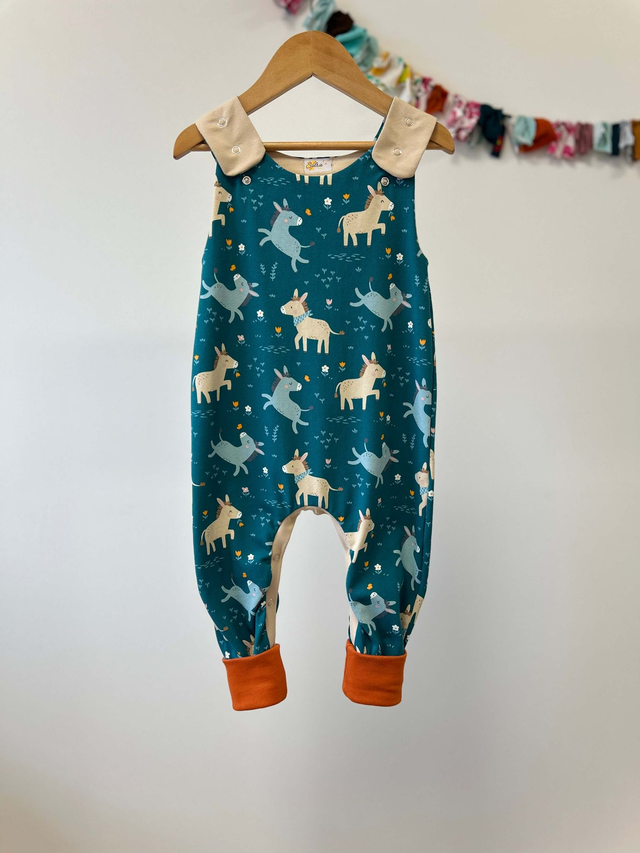 Salopette évolutive longue «Mon petit âne»