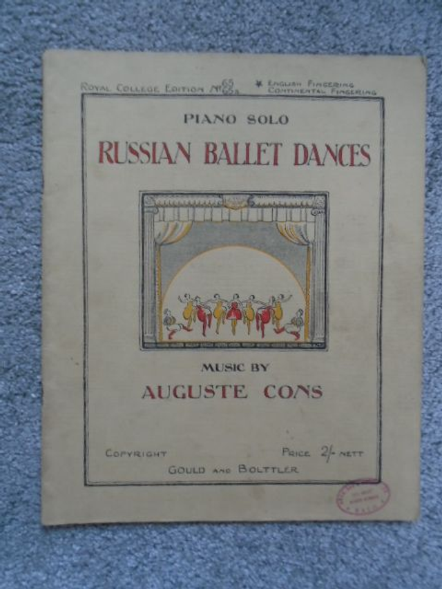 Russian Ballet Dances, Piano Solos