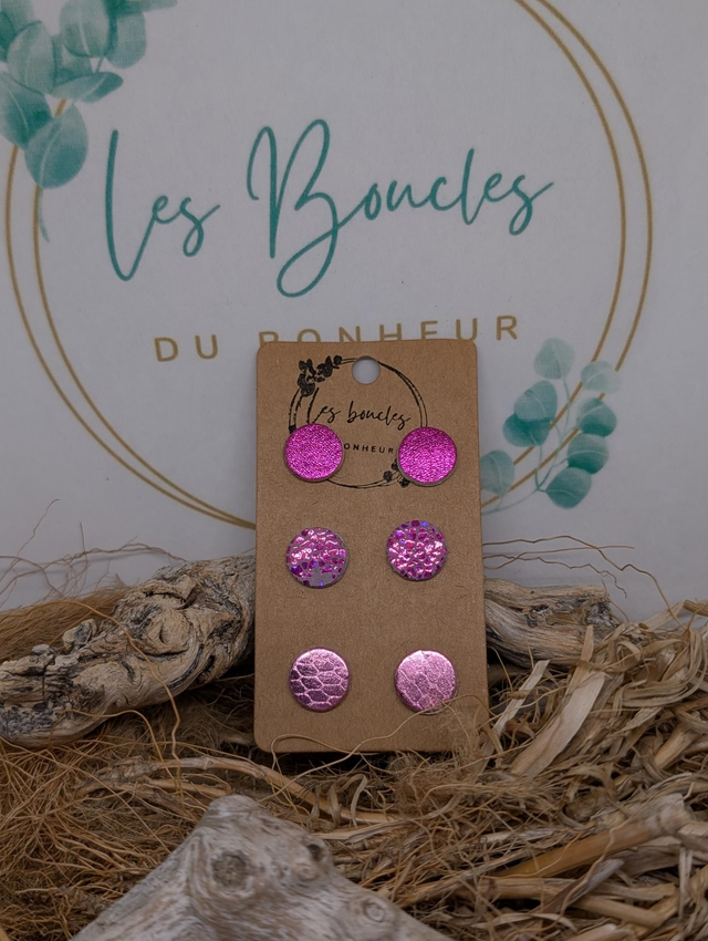 Lot de 3 paires de puces pu014