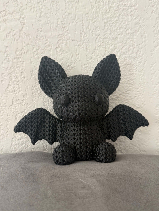 Chauve-souris effet tricot