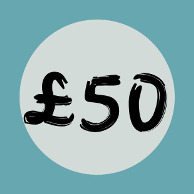 Dontate £50