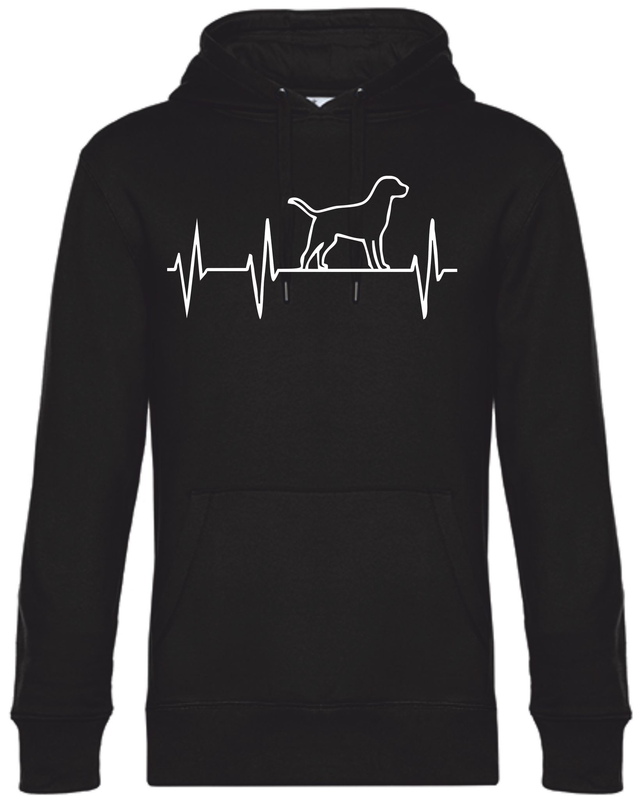 Hoodie Herzschlag Hund