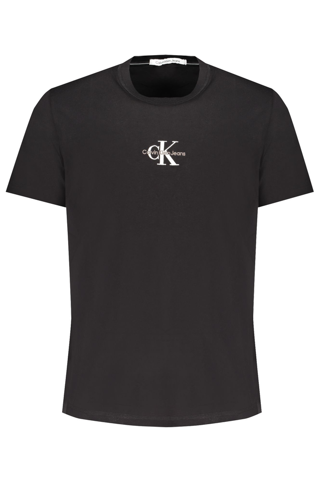 CALVIN KLEIN T-SHIRT MANICHE CORTE UOMO NERO