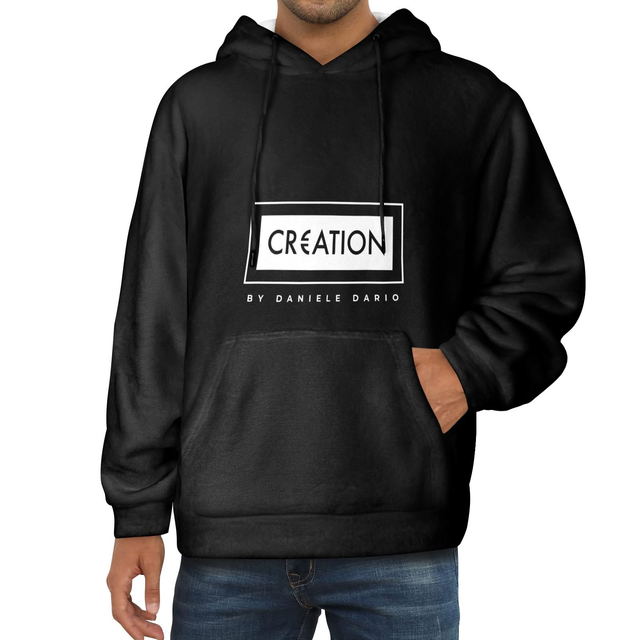 Felpa Diamir in flanella black