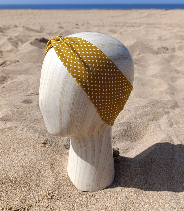 Bandeau - moutarde à poids blanc