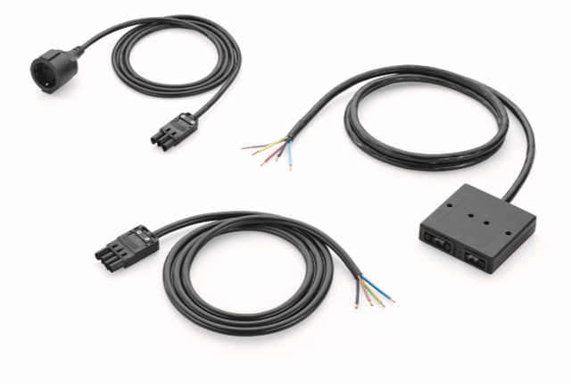 Energie Box, 5 m/2 m (Zuleitung) Kabellänge Powersplitter