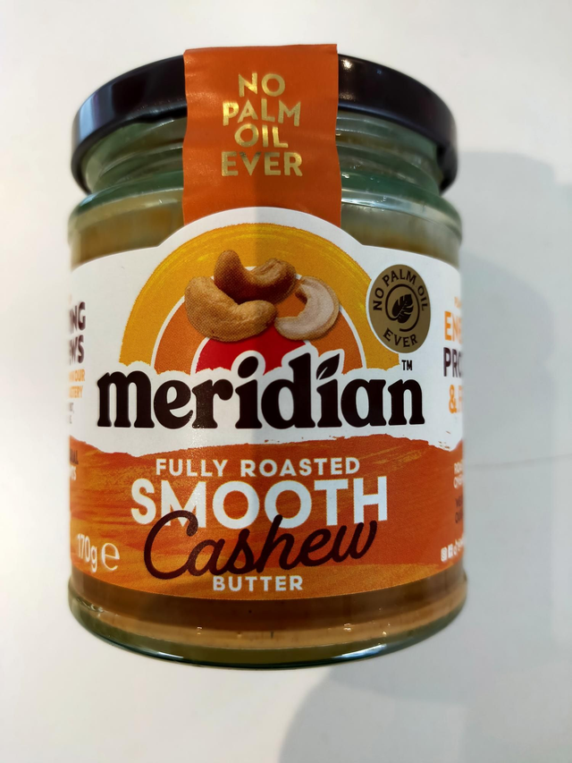 Meridian smooth roasted cashew butter 170g