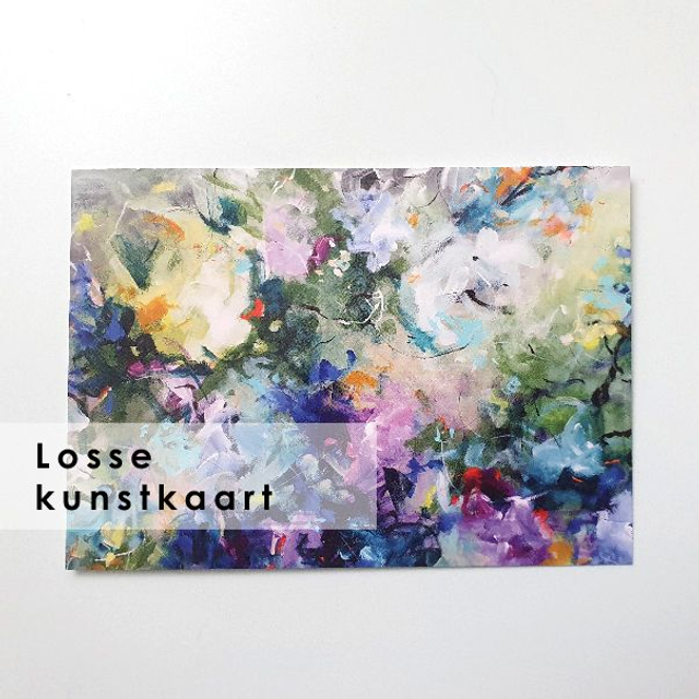 Losse postkaart Step into my office - liggend (zonder envelop)