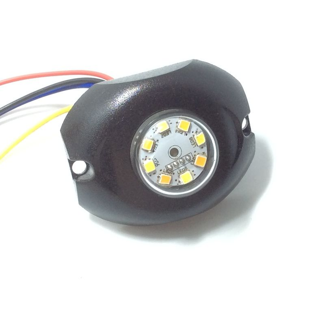 Dual Colour LED Hideaway Light Blue/Red x 2 (1)