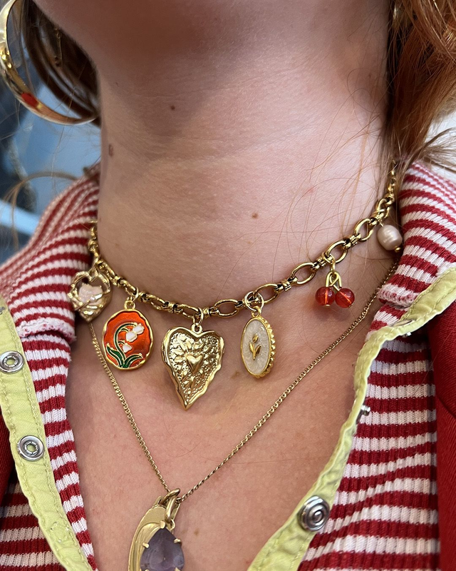 ✦ COLLIER “MAY GOLD” ✦