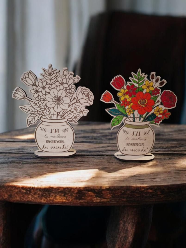 Pot de fleurs éternelles 