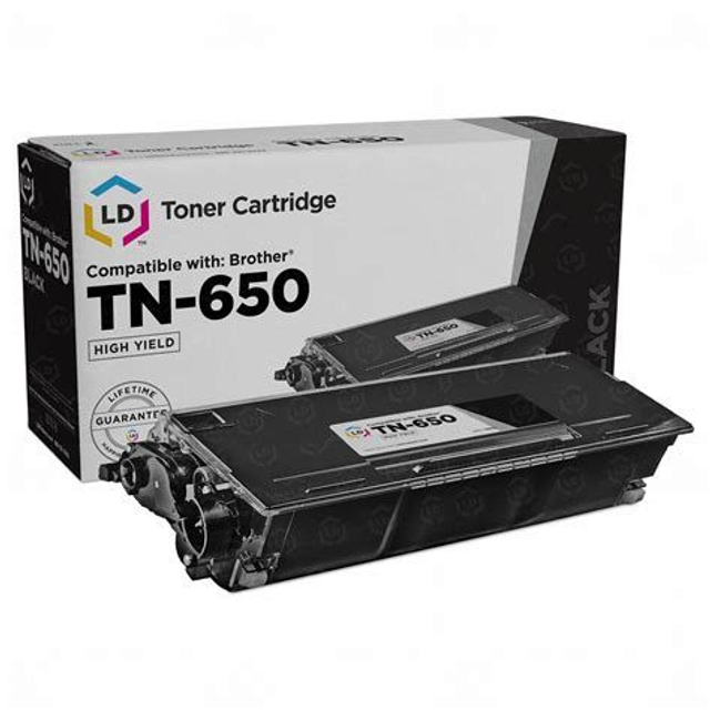 Toner TN-650 Preto Compatível - Brother HL/DCP/MFC (Alto Rendimento)