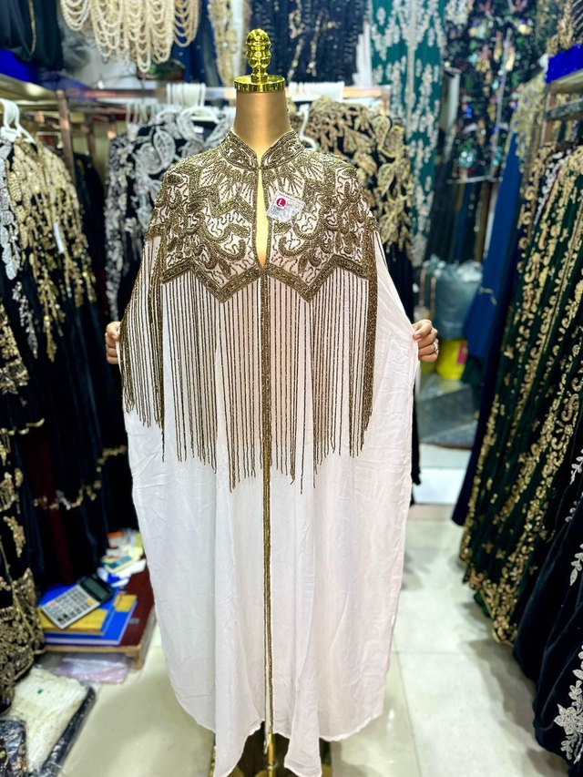 Cape bling blanc T.u