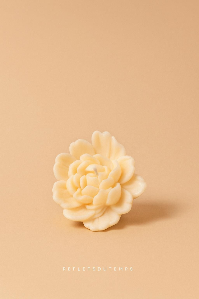 Bougie fleur