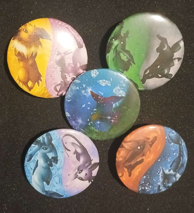 Pokemon yin et yang Lots 5 badges